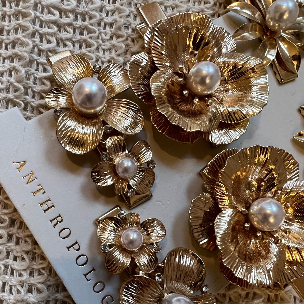 Anthropologie hair clips